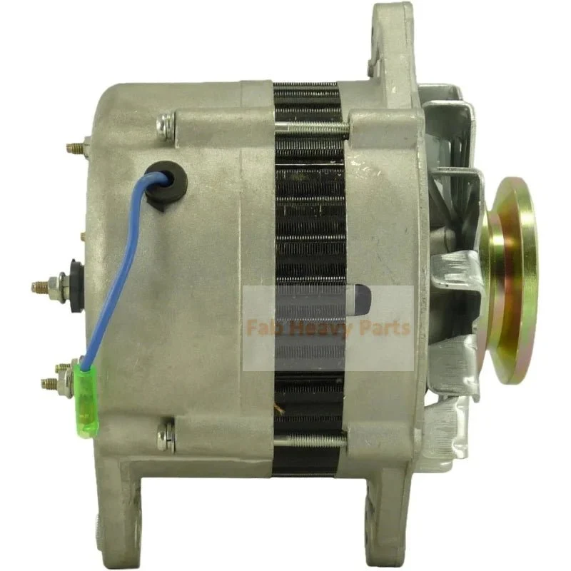 12V 80A Laturi RA00119 119573-77200 119573-77201 Sopii Yanmarin merimoottoreihin - Marine 3jh2 3cyl Diesel 1991-1999