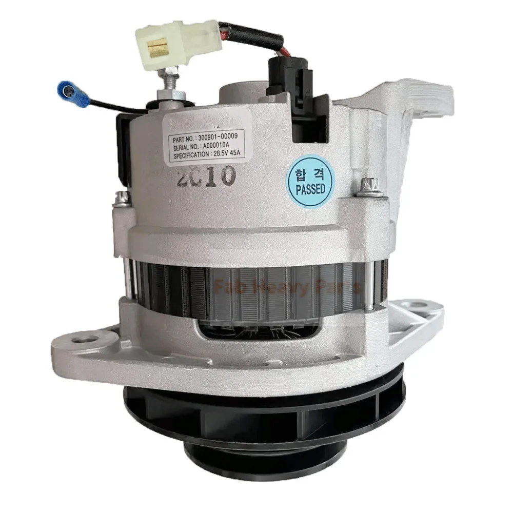24V 45A Laturi 300901-00175 Sopii Doosan Daewoo DP158 DP180 P180LE moottoriin