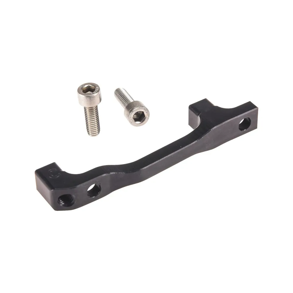 Satulan sovitin eteen / taakse PM / PM HOPE Disc 203 mm (+43mm) #HBMC Musta