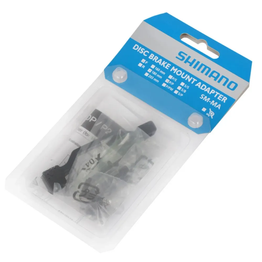 SHIMANO PM/PM etu-/takasatulan sovitin (+20 mm) 180 mm