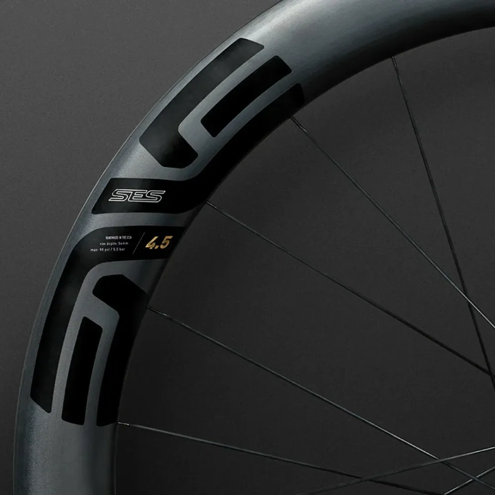 ENVE SES 4.5 Tubeless Ready etupyörä (Center Lock) Musta
