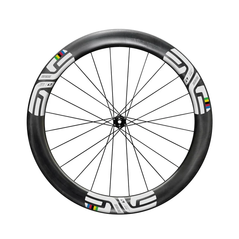 ENVE SES 6.7 Tubeless Ready etupyörä (keskuslukitus) Valkoinen