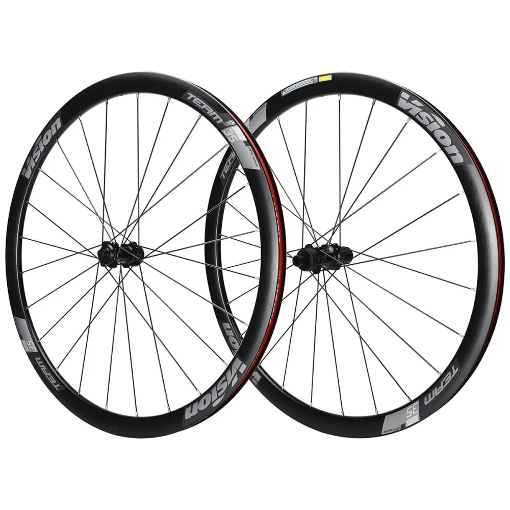 Pari VISION TEAM 35 Tubeless Ready pyörää (keskuslukitus)