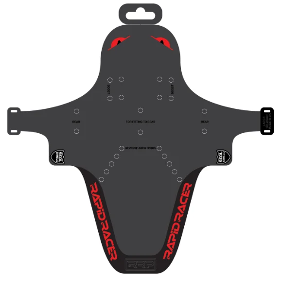 RRP EnduroGuard Standard lokasuojat (haarukat 80-120mm) musta/punainen