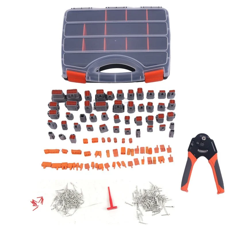 332 Piece Deutsch DTM Professional Connector Kit & työkalut