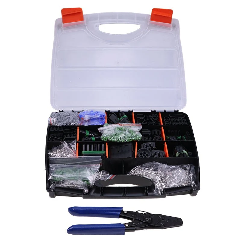 Pro Weather Pack -liitinsarja WP-1104, jossa ei-räikkä puristustyökalu