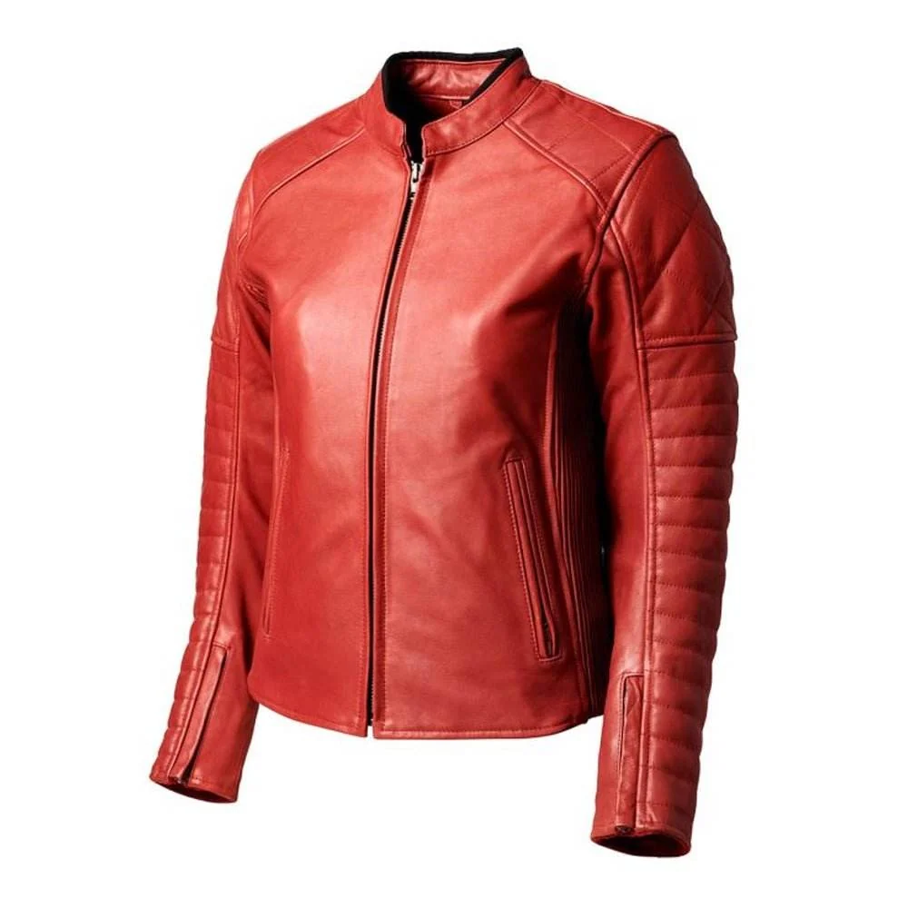 Sands Design Maywood naisten nahkatakki - Maraschino Xs