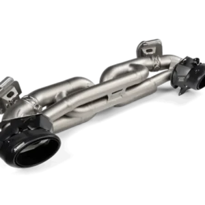 Akrapovic 20-21 Porsche 911 Turbo/Turbo S (992) Slip-On Race Line (Titanium) w/Titanium Tips