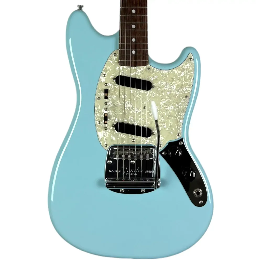 Fender Mustang MG65 2010-2011 - Daphne Sininen
