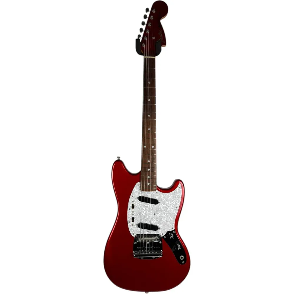 Fender Japan Traditional 70s Mustang 2010-2011 - Candy Apple Red Yhdenmukainen pää
