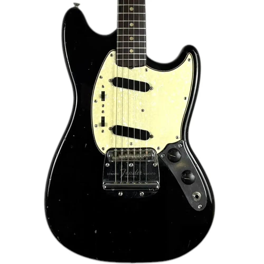 Fender Mustang 1965 - Musta