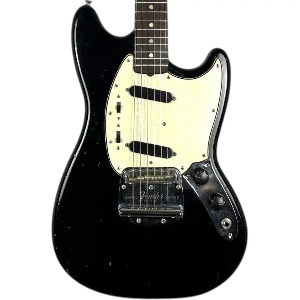 Fender Mustang 1965 - Musta kiilto