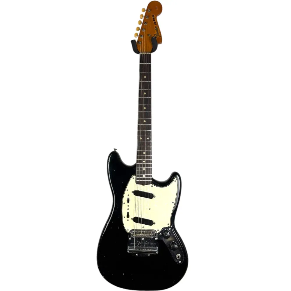 Fender Mustang 1965 - Musta kiilto