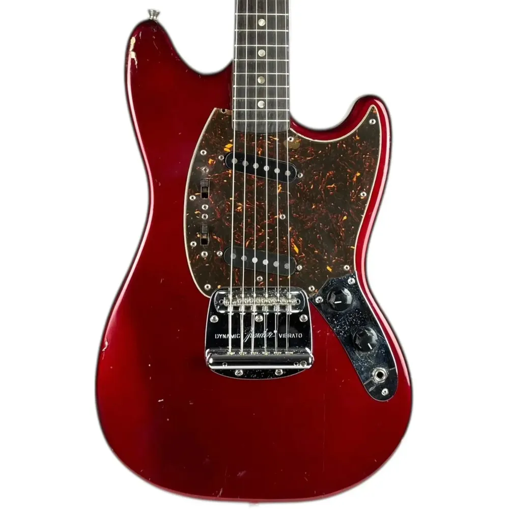 Fender Mustang 1978 - Karkkinen Omenanpunainen
