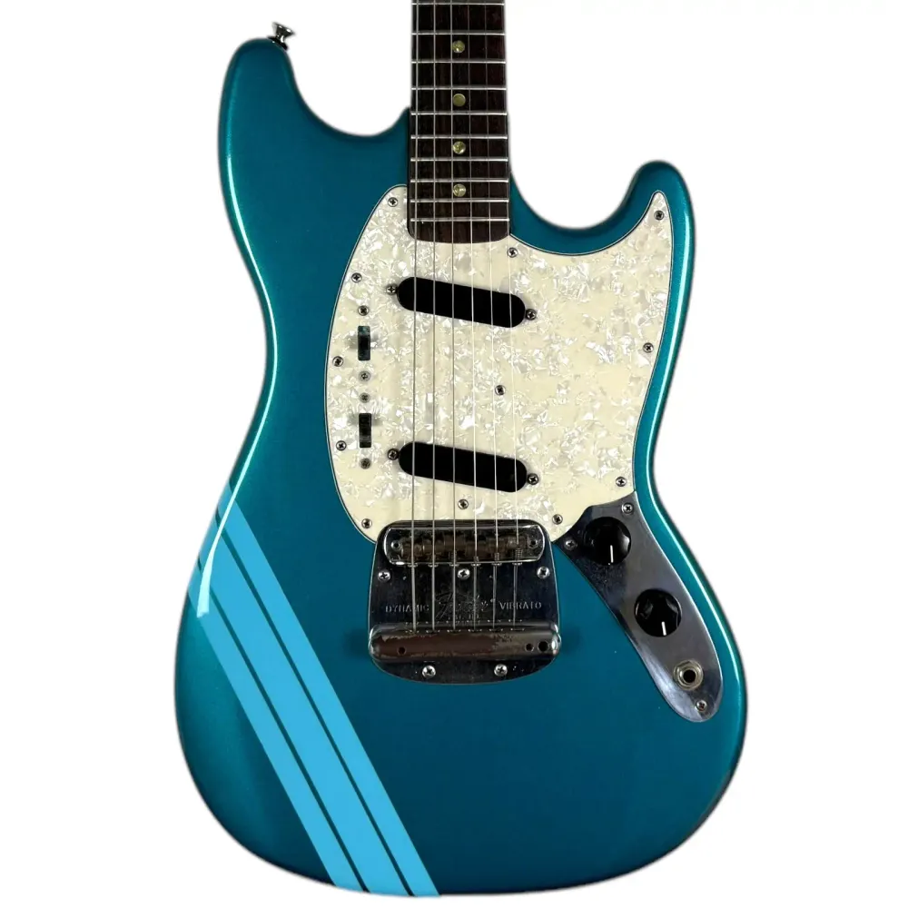 Fender Mustang 1978 - Kilpailu Sininen Viimeistely
