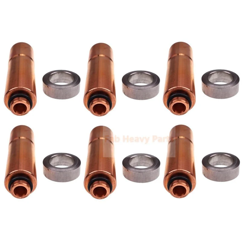 6x suuttimen holkki 276130 Volvo TD610G D70CHC moottorille EC280 L120 A25C