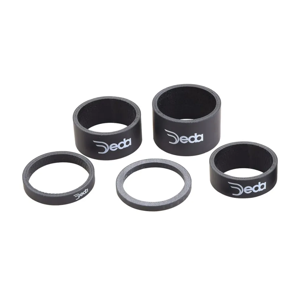 DEDA CARBON SPACER 1"1/8 Carbon Headset Spacer -välikappaleet