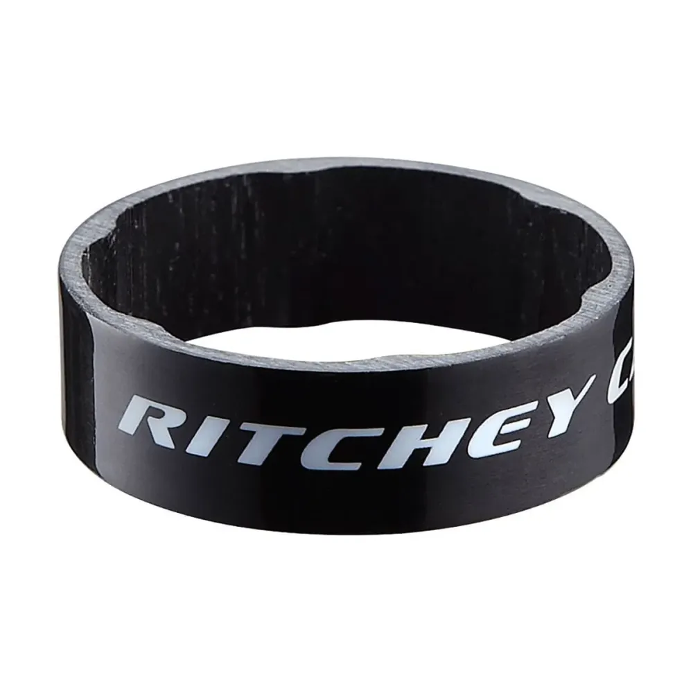 RITCHEY WCS CARBON 1"1/8 Carbon Glossy UD 10mm Headset Spacer (pakkaus 2 kpl)