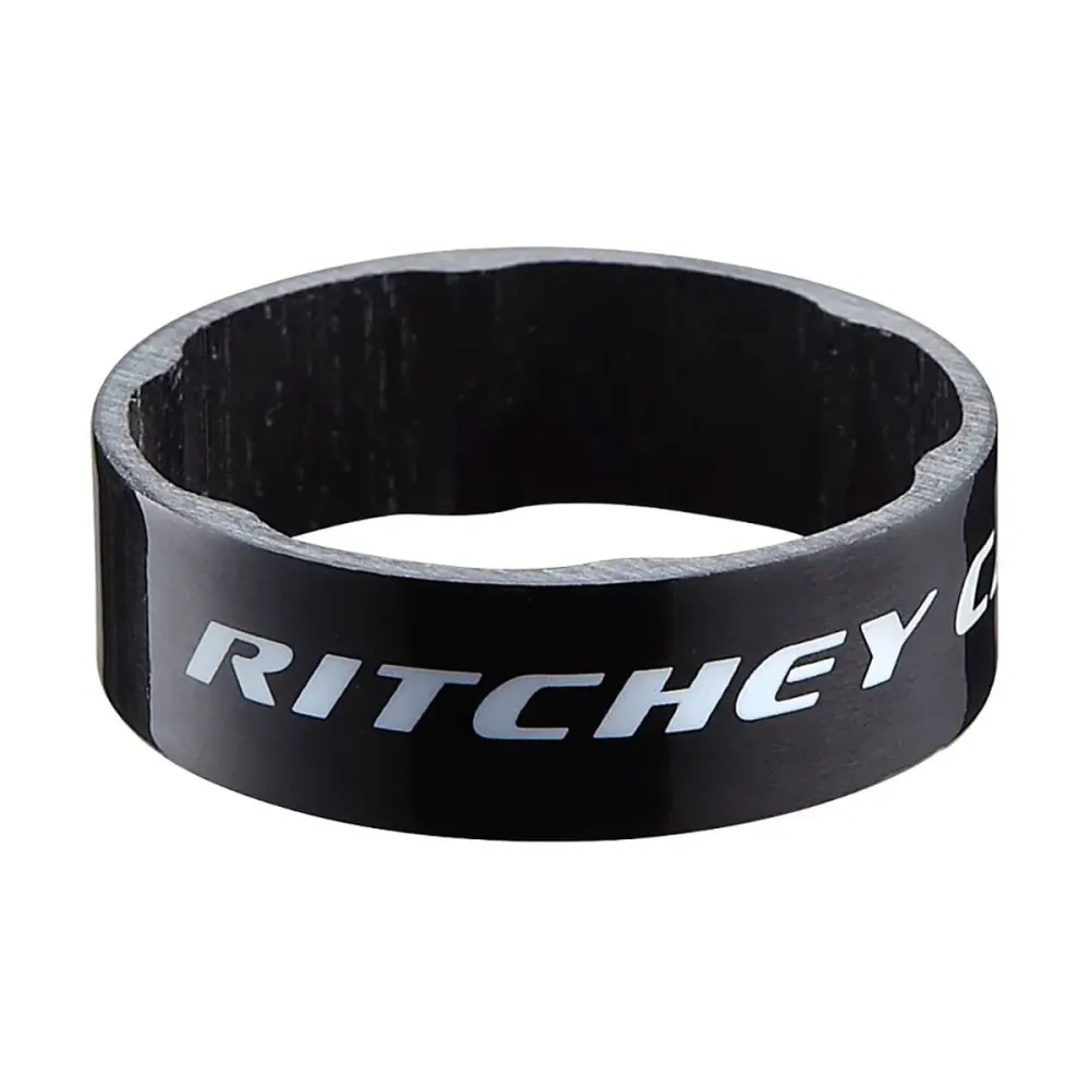 RITCHEY WCS CARBON 1"1/8 Carbon Glossy UD 10mm Headset Spacer (pakkaus 2 kpl)