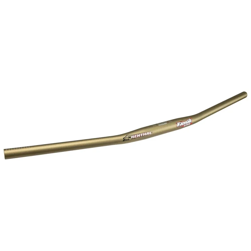 RENTHAL FATBAR LITE nousu litteä ripustin 780mm kultainen