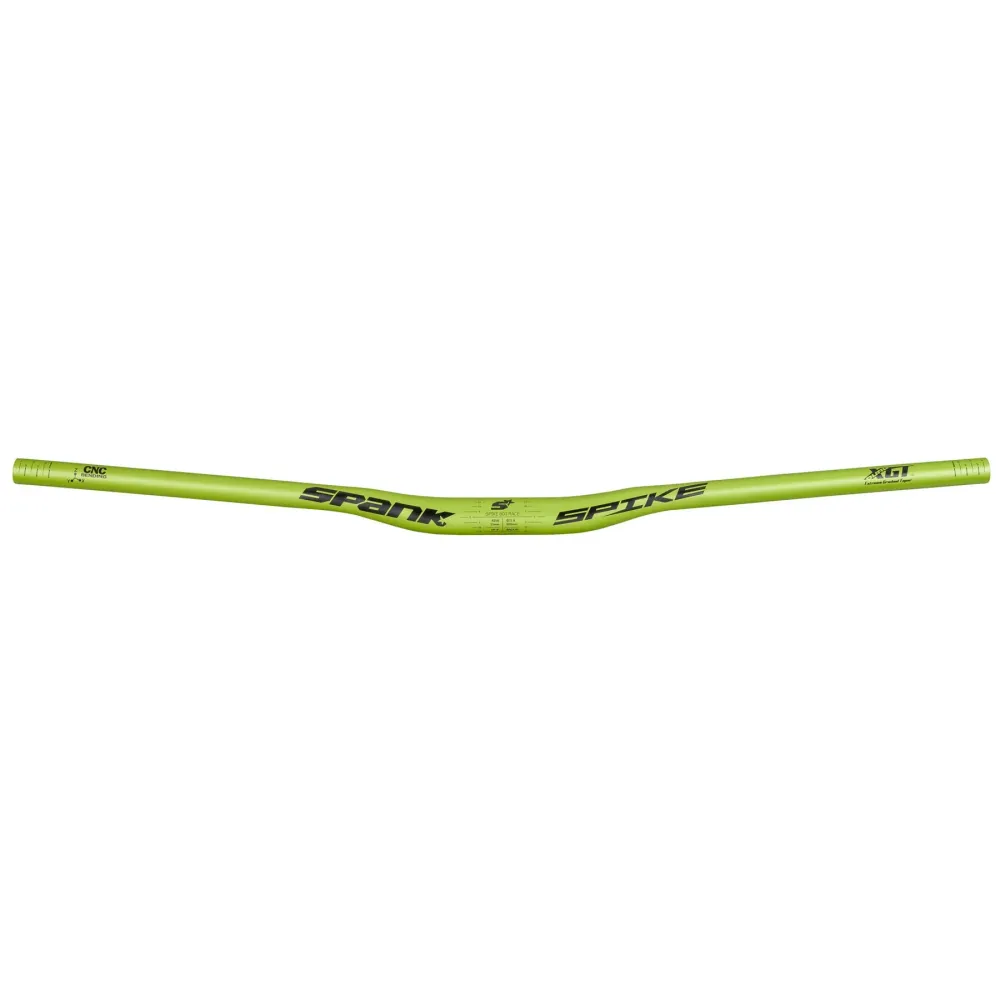 SPANK SPIKE 800 RACE Ranger Rise 15mm 800mm Vihreä