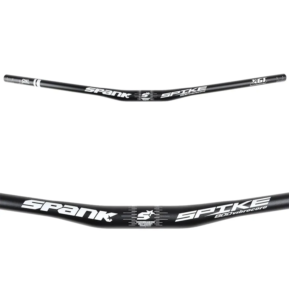 SPANK SPIKE 800 VIBROCORE Rise 15mm 800mm Musta ohjaustanko