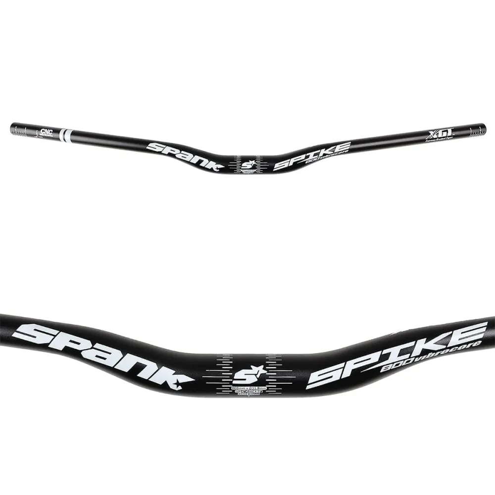 SPANK SPIKE 800 VIBROCORE Rise 30mm 800mm Musta ohjaustanko