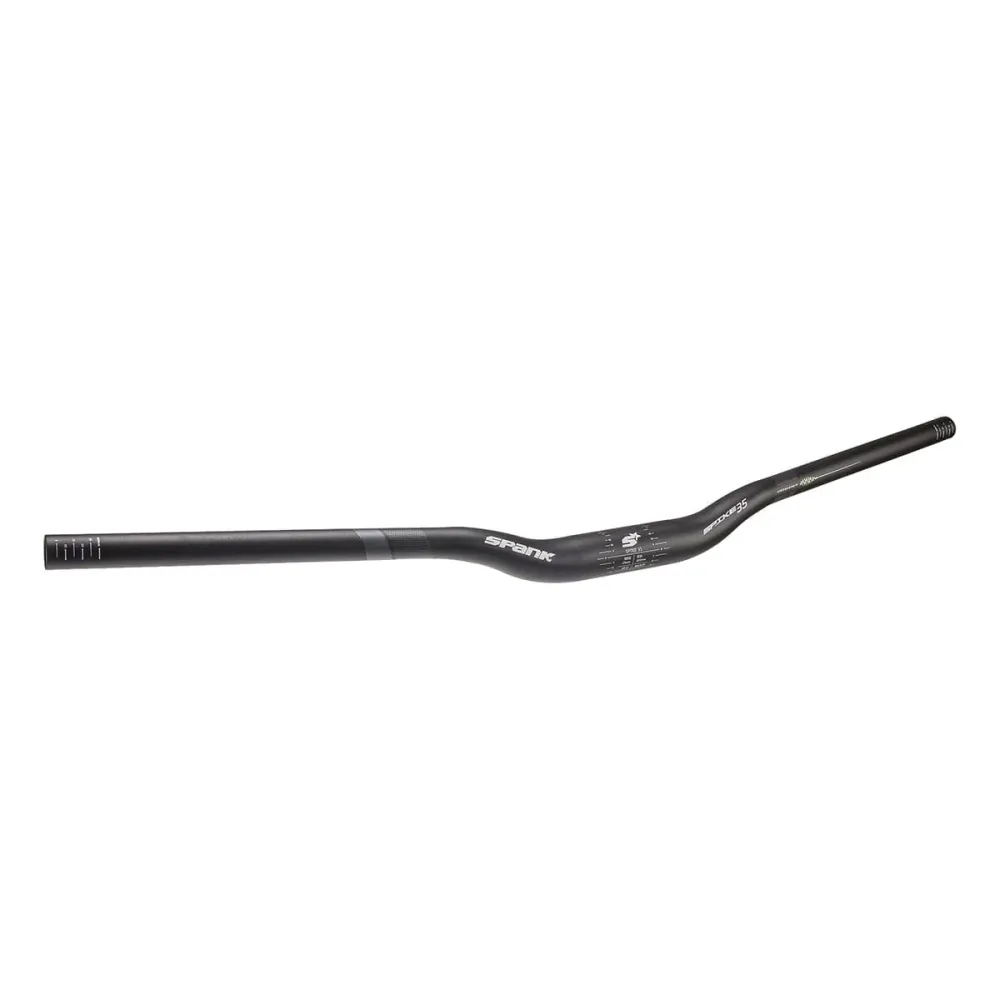 SPANK SPIKE 35 VIBROCORE Rise 25mm 820mm Musta ohjaustanko