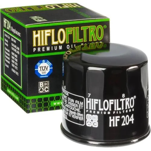 Hiflo HF204 Öljynsuodatin Honda, Kawasaki, Triumph & Yamaha
