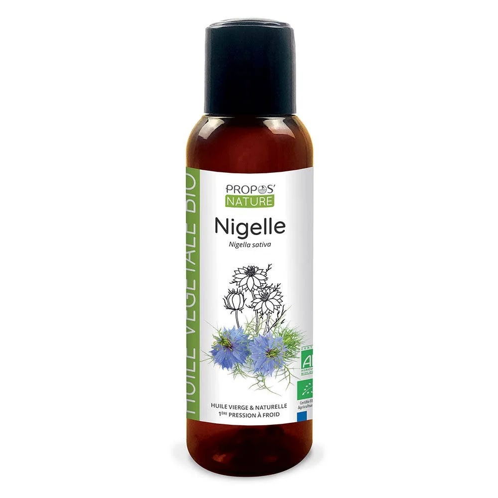 Mustakuminaöljy (Nigella sativa) (ryytineidonsiemenöljy) 100ml - Laboratoire Propos'Nature