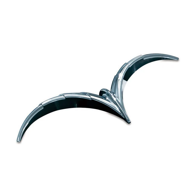 Kuryakyn nopeusmittarin visiiri kromi FLHT Touring, FLHX Street Glide & Trikes 96-13