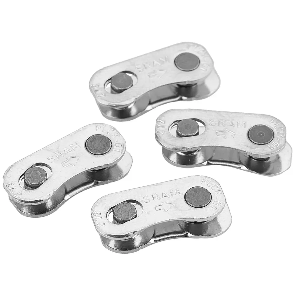 SRAM POWERLOCK AXS FLATTOP 12V pikalukitus (x4) hopea