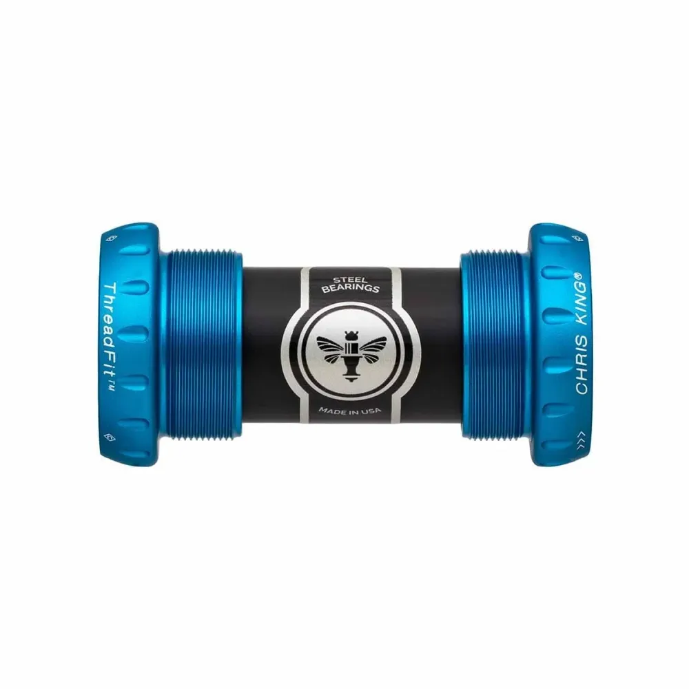 CHRIS KING ThreadFit 24 68/73mm Keraaminen turkoosi kampiakseli.