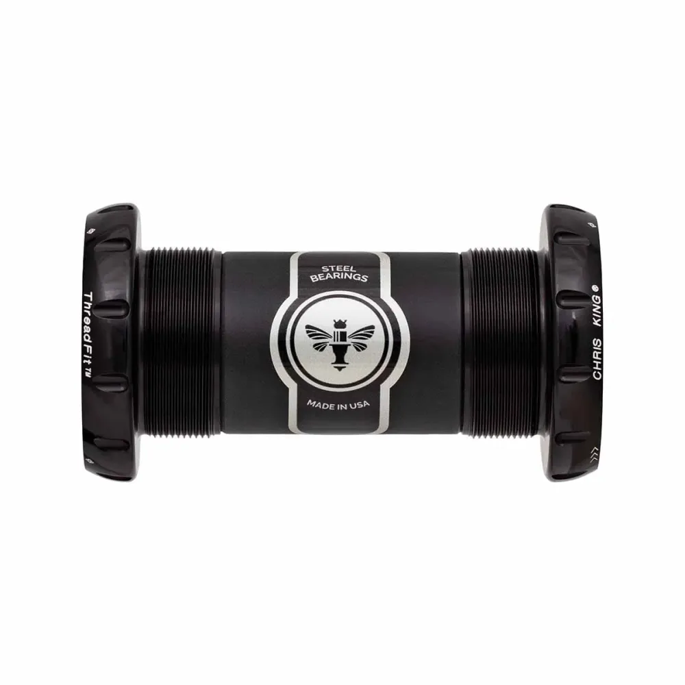 CHRIS KING ThreadFit 30 68/73mm musta kampiakseli.