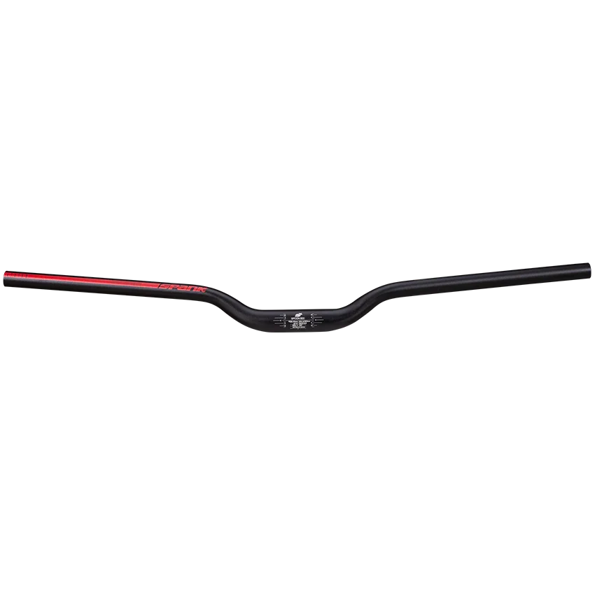 SPANK SPOON 800 Rise 40mm 800mm musta/punainen ripustin