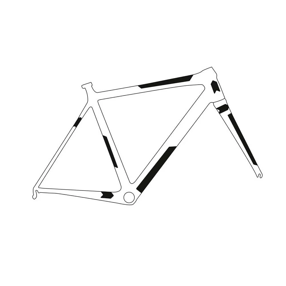 ALL MOUNTAIN STYLE EXTRA Gravel/Road Runkosuoja hopea/läpinäkyvä