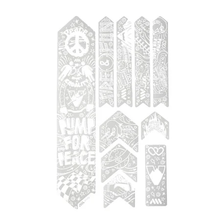ALL MOUNTAIN STYLE EXTRA pumppu Peace Frame Protectorille Valkoinen