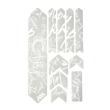ALL MOUNTAIN STYLE EXTRA Signature Valkoinen liimautuva kehyssuojus
