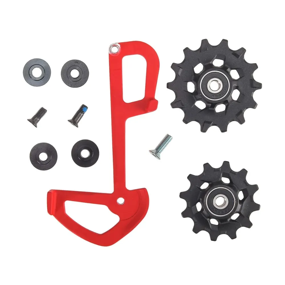 12V SRAM EAGLE X01 sisäkehä + rullat punainen