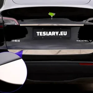 Tesla -malli Y Trunk Chrome -suojausnauhat