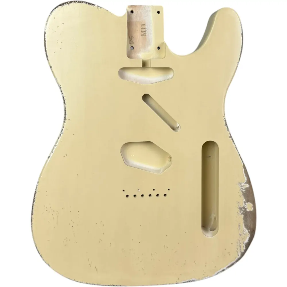 MJT Aged Nitro Telecaster Alder Body - Desert Sand