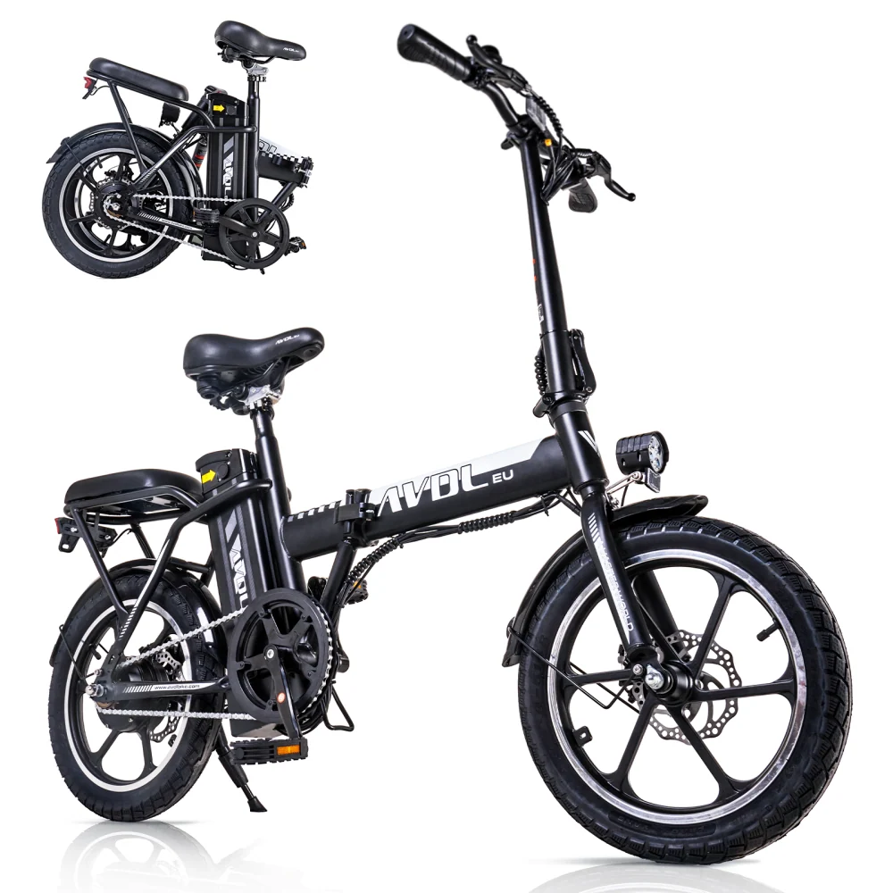 AVDL A10 250W kokoontaittuva sähköpyörä 16" 410Wh sähköpyörä