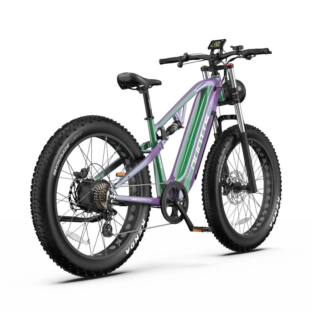DUOTTS E26 750W Bafang Moottori 26" Fat Bike 960Wh Täysjousitus E-MTB Tuki APP