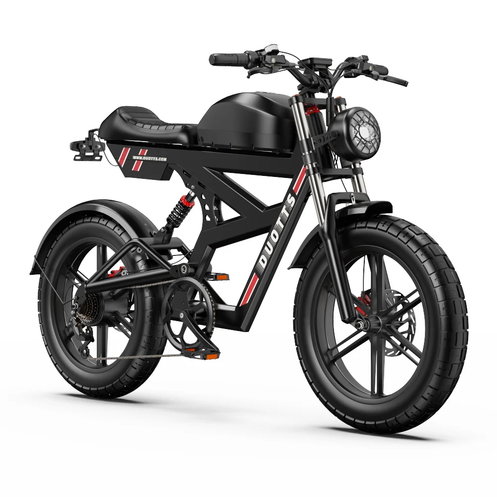DUOTTS F20 750W 20" Fat Bike 1404Wh E-Maastopyörä 52V 27AH Akku
