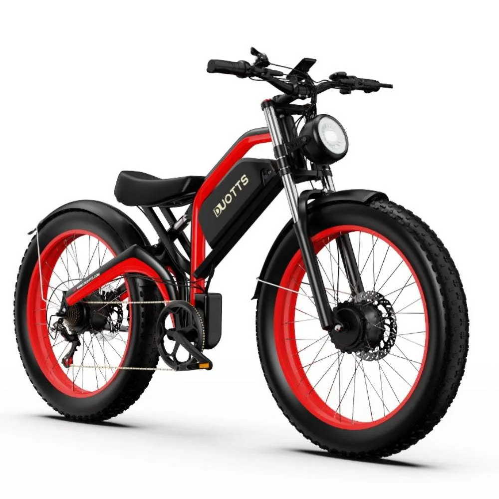 DUOTTS N26 750W*2 Kaksimoottorinen 26" Fat Bike 960Wh Mopo Sähköpyörä 48V 20Ah Akku