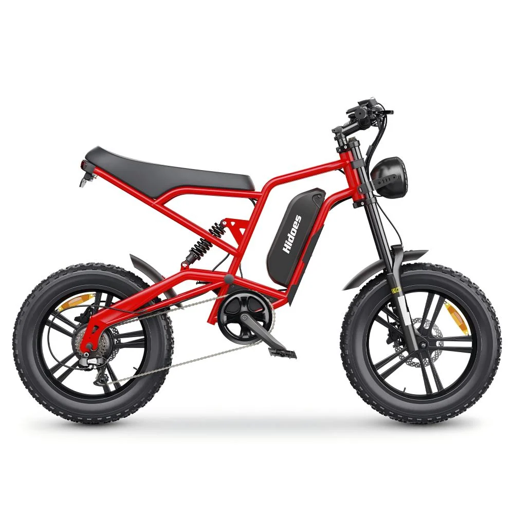 Hidoes B6 1200W 20" fatbike 720Wh sähköpyörä 48V 15Ah akulla