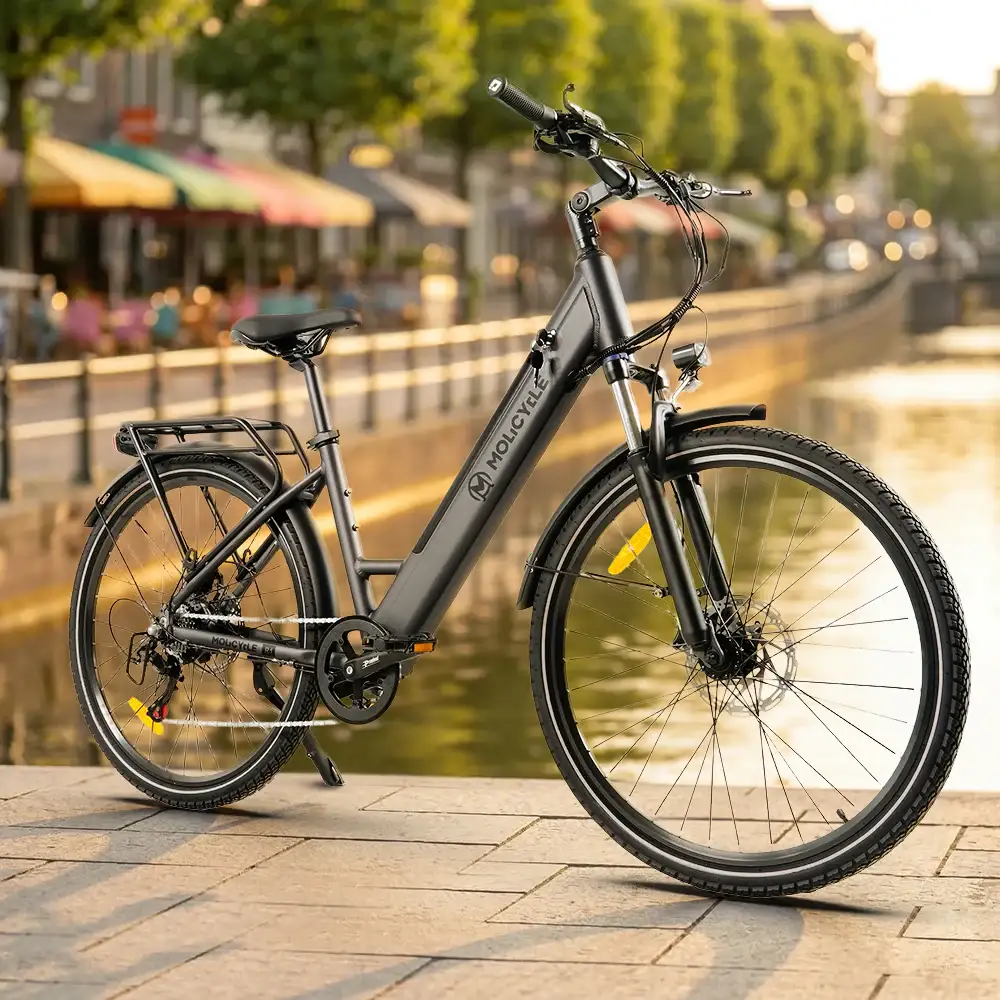 Molicycle R1 250W 27,5" Sähköinen Kaupunkipyörä 532Wh Akku 14,5Ah