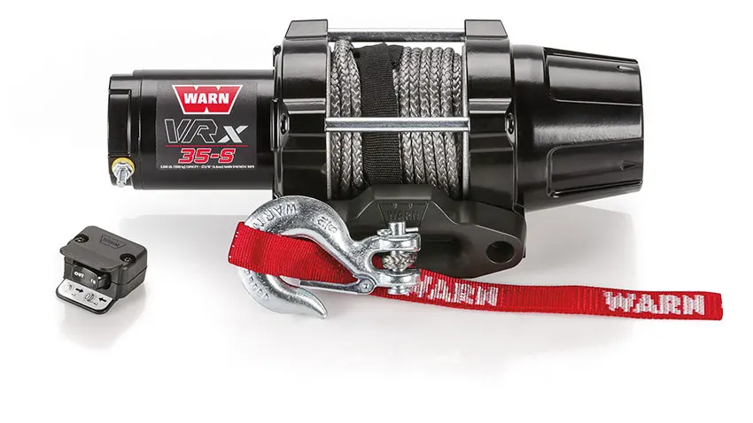 Warn VRX 35-S sähkövinssi 12V 1588 kg köydellä