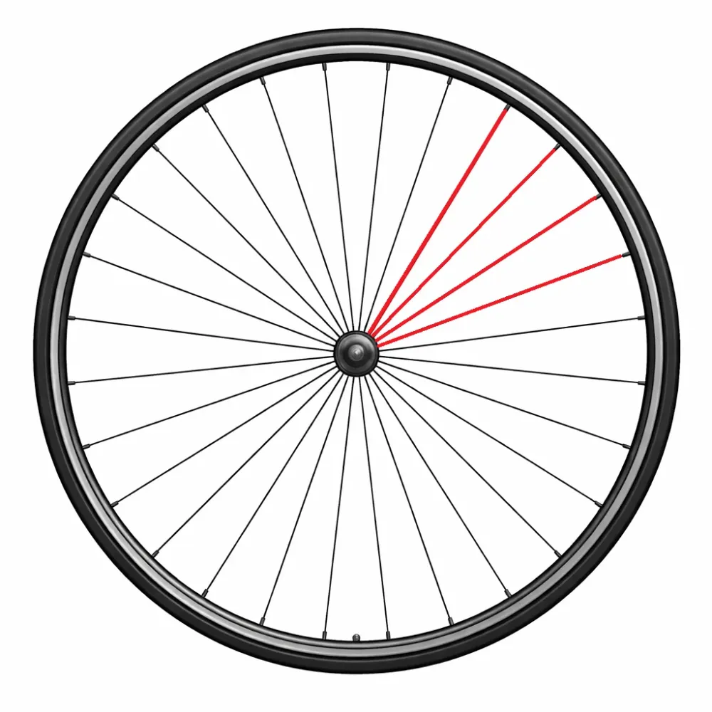 4 CAMPAGNOLO-piikkipaketti + nipat BORA WTO 33 DISC Oikea takapyörä 274mm