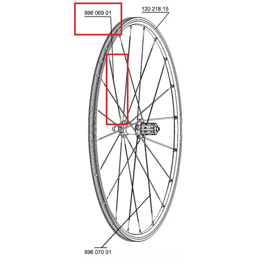MAVIC CROSSRIDE UB 08 10-puolainen etu-/takapyöräsarja